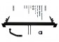 Фаркоп на Lacetti Универсал (Bosal 5251-A) Съёмный крюк на 2 болтах