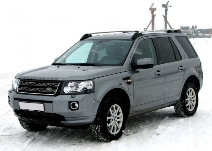 Рейлинги для Land Rover Freelander (2006-2014) серые