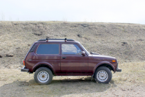 Рейлинги для LADA 4х4 3 дв. (1977- ), Niva Legend (2020- ) черные