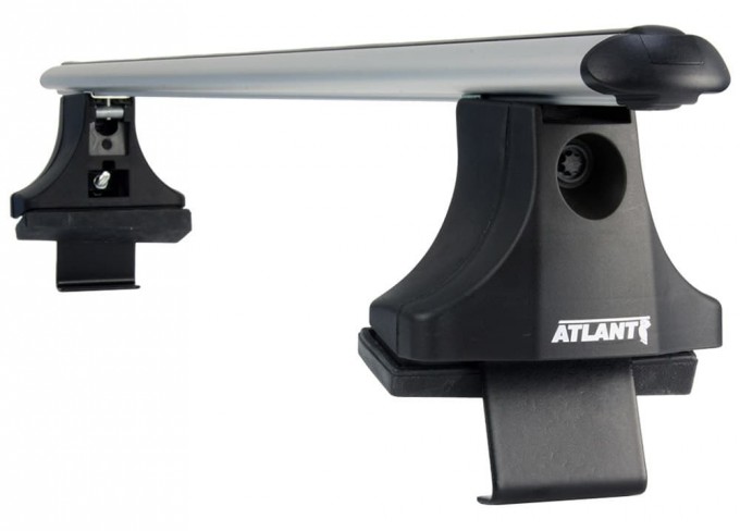 Багажник Атлант на аэродинамических дугах для Lada Kalina универсал (2007 - 2013)