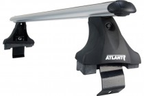 Багажник Атлант на аэродинамических дугах для UAZ Patriot (2005-) без рейлингов