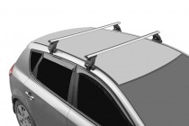 LUX Аэро 52 - багажник на крышу Audi A4 (B9) седан (2015 — )