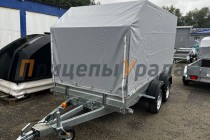 Прицеп "Muller Wagen" 3,5х1,5м двухосный (разборная рама)