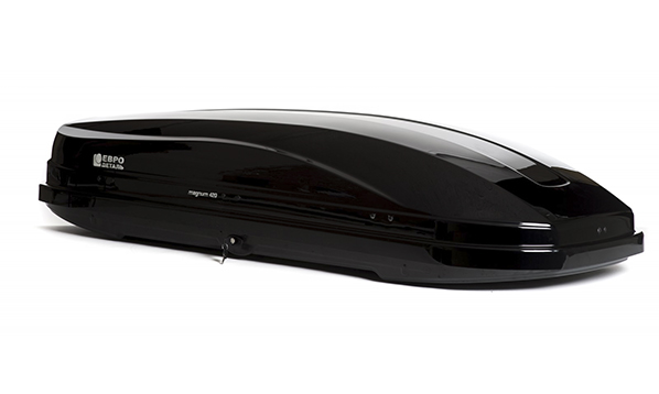 Автомобильный Бокс на крышу Евродеталь "Магнум 420" (420 литров, черный металлик)