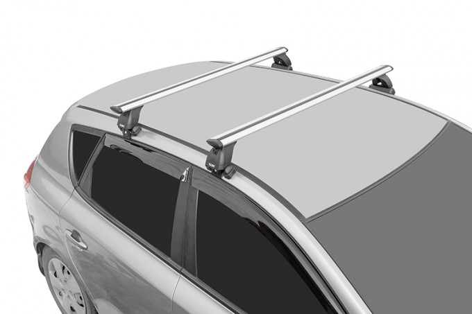 LUX Трэвел 82 - багажник на крышу Toyota Alphard II минивэн (2008-2014)