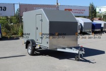 Прицеп-Фургон 2.5х1.5 серый (R13)