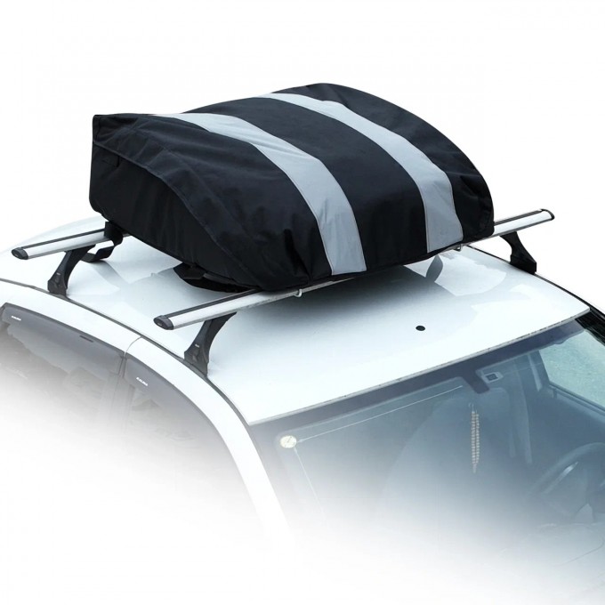 Автомобильный Бокс на крышу ArmBox 350 (350 литров, черный) тканевый